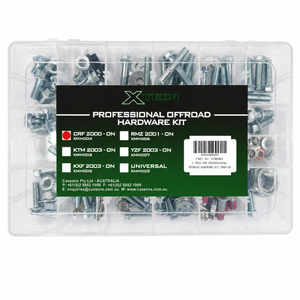 X-Tech Honda CRF Motorcycle Bolt Kit - 205 Piece