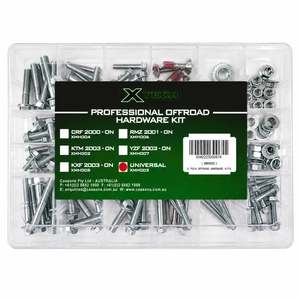 X-Tech Universal Motorcycle Bolt Kit - 170 Piece