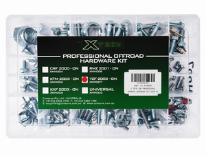 X-Tech Yamaha Motorcycle Bolt Kit - 200 Piece