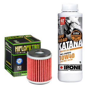 Ipone Yamaha Oil Change Kit - YZF WR FX