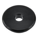 Zeta Aluminium Throttle Tube Replacement End Plug with O-Ring - Black