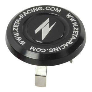 Zeta Stem Cap 13-17.5mm - Black