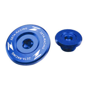 Zeta Engine Plugs Yamaha YZ250F '01-13, WR250R/X, TTR50 - Blue