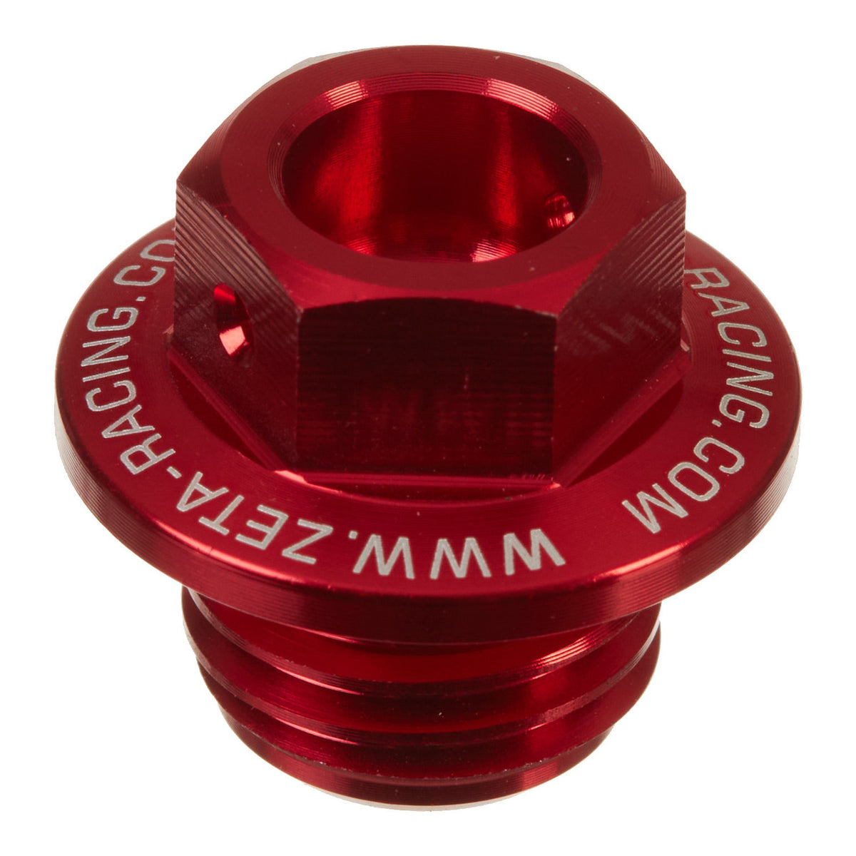 Zeta Oil Filler Plug Honda CRF250R '18- - Red