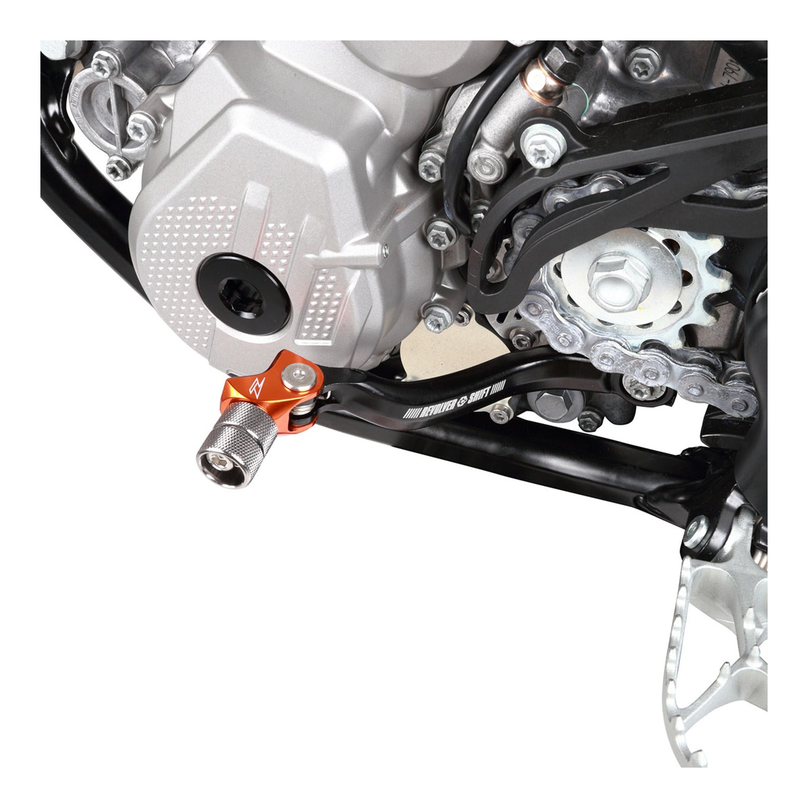 Zeta Revolver Shift Lever - KTM 125SX / 150SX ('17-) - Orange