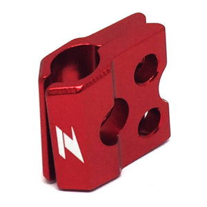 Zeta F-Brake Line Clamp Kawasaki KXF/KLX, Suzuki RM/RMZ - Red