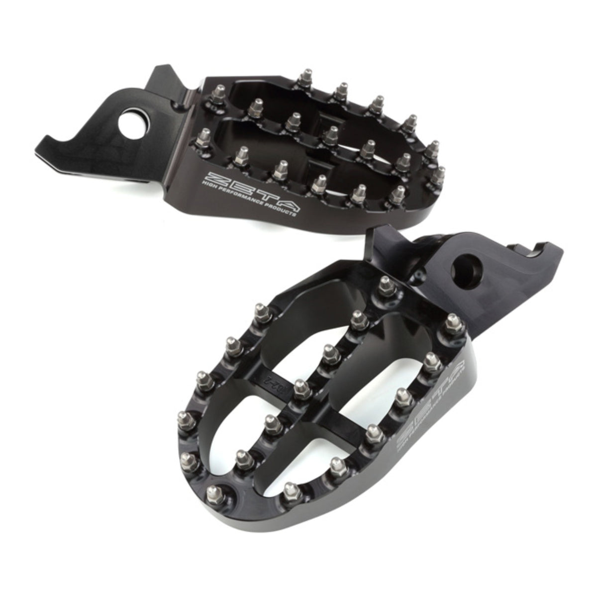 Zeta Aluminium Footpegs CRF250-450 / CRF250L-M-Rally - Black