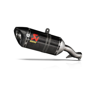 Akrapovic Slip On Carbon Muffler - Honda CB500 / NX500 / CBR400 / 500R / CB500F