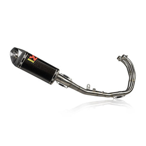Akrapovic Full Exhaust System Racing Line Carbon - Yamaha MT03 / R3