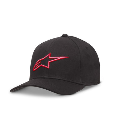 Alpinestars Ageless Curve Hat - Black / Red