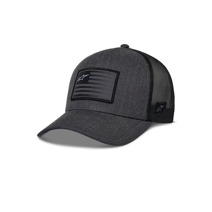 Alpinestars Flag Snapback Hat - Charcoal Heather / Black
