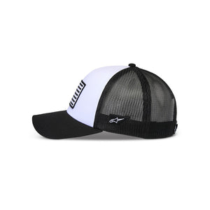 Alpinestars Flag Snapback Hat - White / Black