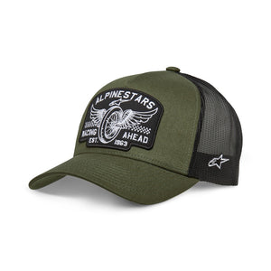 Alpinestars Heritage Patch Trucker Hat - Military / Black