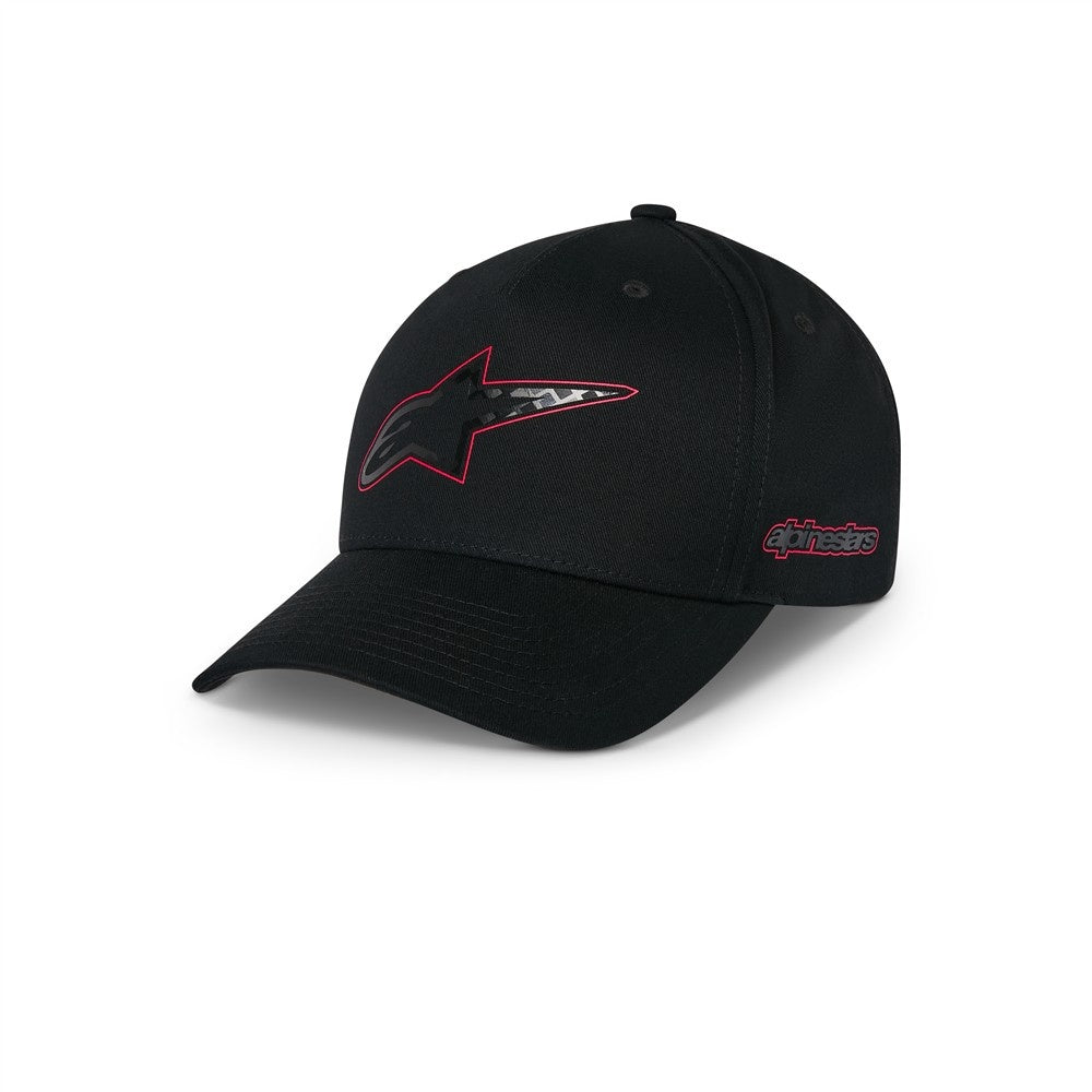 Alpinestars Carbon Fibre Snapback Hat - Black