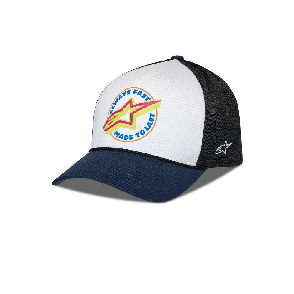 Alpinestars Aorbit Trucker Hat - White / Navy / Black