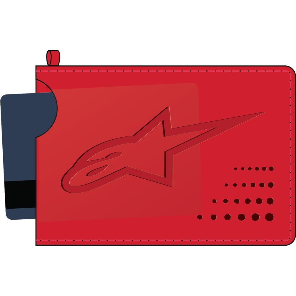 Alpinestars Ageless Credit Card Holder - Red