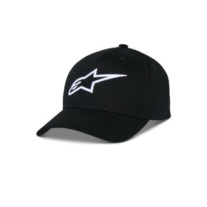 Alpinestars Ageless Snapback Hat - Black / White