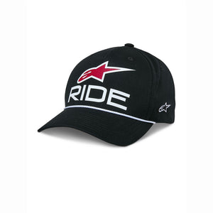 Alpinestars Ride Comp Snapback Hat - Black / White / Red