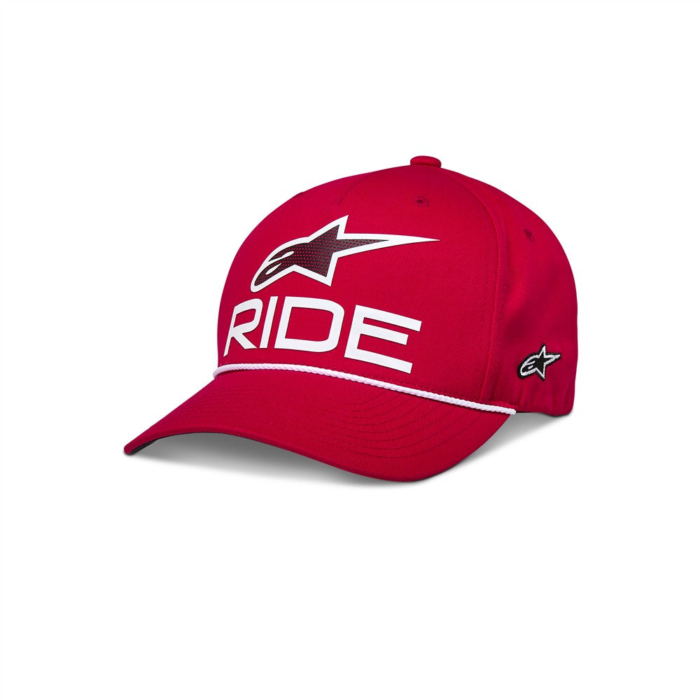 Alpinestars Ride Comp Snapback Hat - Red / White / Black