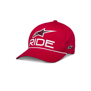 Alpinestars Ride Comp Snapback Hat - Red / White / Black