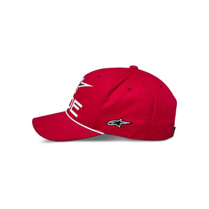 Alpinestars Ride Comp Snapback Hat - Red / White / Black