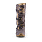 Alpinestars Tech-10 Limited Edition Air Gold MX Boots - Earth Brown / Gold