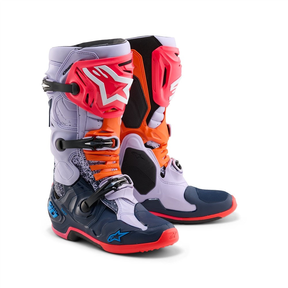 Alpinestars Tech-10 Records Limited Edition MX Boots - Multicolour