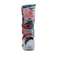 Alpinestars Tech-10 Enduro Adult Boots - Mid Gray / Dark Gray / Red Fluoro
