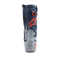 Alpinestars Tech-10 Enduro Adult Boots - Mid Gray / Dark Gray / Red Fluoro