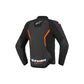 Alpinestars GP Force V2 Leather Jacket - Black / Red Fluoro
