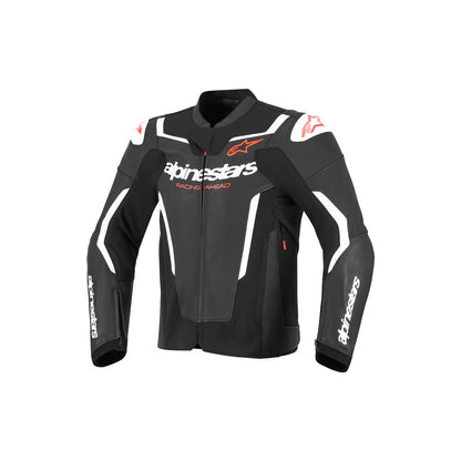 Alpinestars GP Force V2 Leather Jacket - Black / White