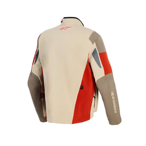 Alpinestars Maxdura Drystar Jacket - Aluminium / Walnut / Rust Brown