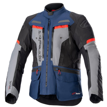 Alpinestars Bogota Pro Drystar Jacket - Dark Blue / Black / Bright Red
