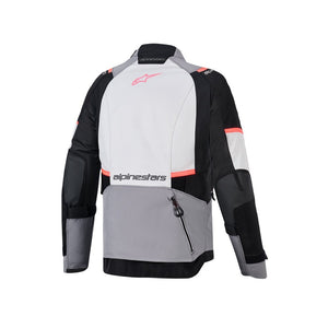 Alpinestars Stella Andes V4 Drystar Jacket - Dark Gray Ice Gray Black Fluoro Coral