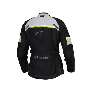 Alpinestars Stella Bogota Pro Drystar Jacket - Black / Ice Gray / Yellow Fluoro