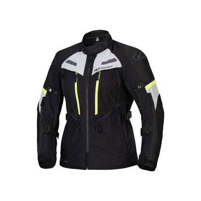 Alpinestars Stella Bogota Pro Drystar Jacket - Black / Ice Gray / Yellow Fluoro