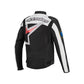 Alpinestars Axton Leather / Textile Jacket - Black / Off White / Bright Red