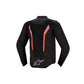 Alpinestars AST V3 Air Jacket - Black / Dark Gray / Red Fluoro