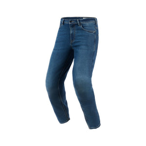 Alpinestars Flex-AST 5 Denim Short Leg Pants - Indigo Washed