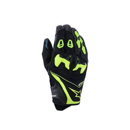 Alpinestars SP-R Pro Gloves - Black / Yellow Fluoro