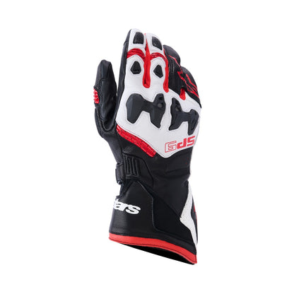 Alpinestars SP-9 Gloves - Black / White / Bright Red