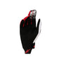 Alpinestars Techstar Adult MX Gloves - Black / White / Red Fluoro