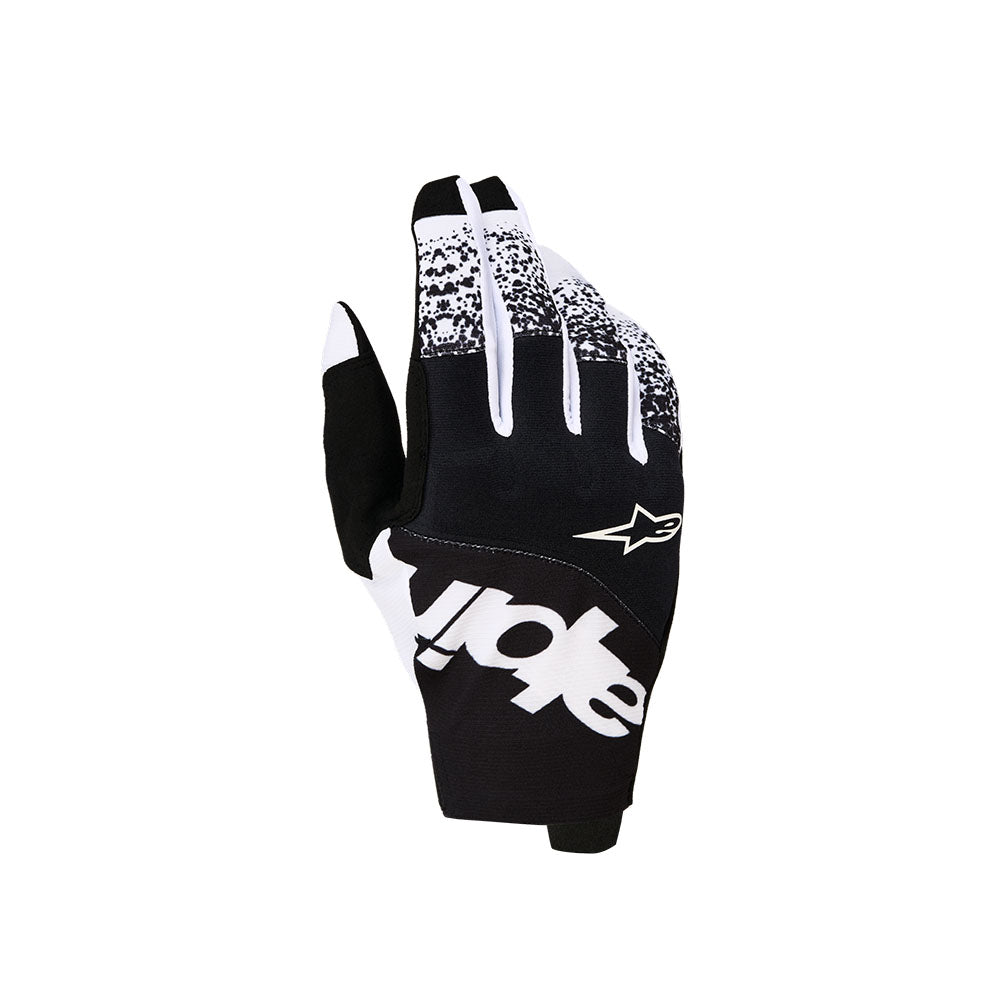 Alpinestars Techstar Adult MX Gloves - White / Black