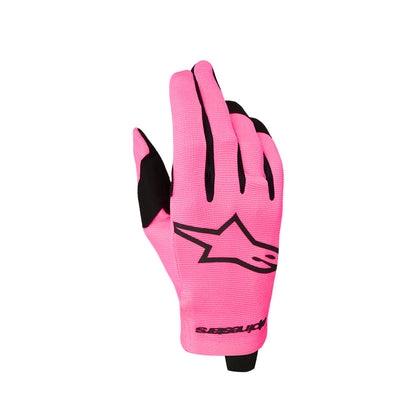 Alpinestars Radar Adult MX Gloves - Pink Fluoro / Black