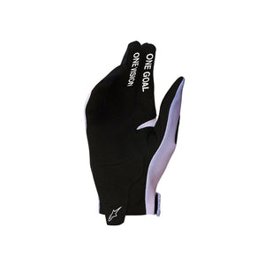 Alpinestars Radar Adult MX Gloves - Ash Gray / Light Lilac / White / Black