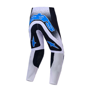 Alpinestars Supertech Adult MX Pants - AFD Hiten Black / Light Lilac / Blithe Blue