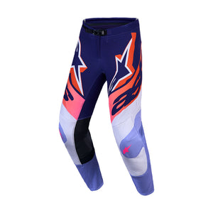 Alpinestars Supertech Adult MX Pants - Dyna Light Violet / Deep Purple / Pink Fluoro
