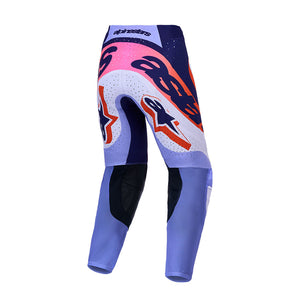 Alpinestars Supertech Adult MX Pants - Dyna Light Violet / Deep Purple / Pink Fluoro