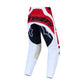 Alpinestars Techstar Adult MX Pants - Maven Fire Red / White / Lavender / Black