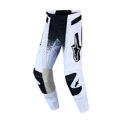Alpinestars Techstar Adult MX Pants - Swan White / Black